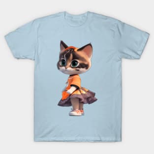 Calico cat sporty style T-Shirt